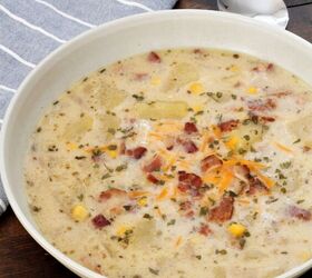 s 13 fall soups that are cozy and warm, Bacon Cheddar Corn Chowder