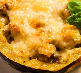 s 15 cheese recipes you absolutely need to try, Cheezy Stuffed Spaghetti Squash