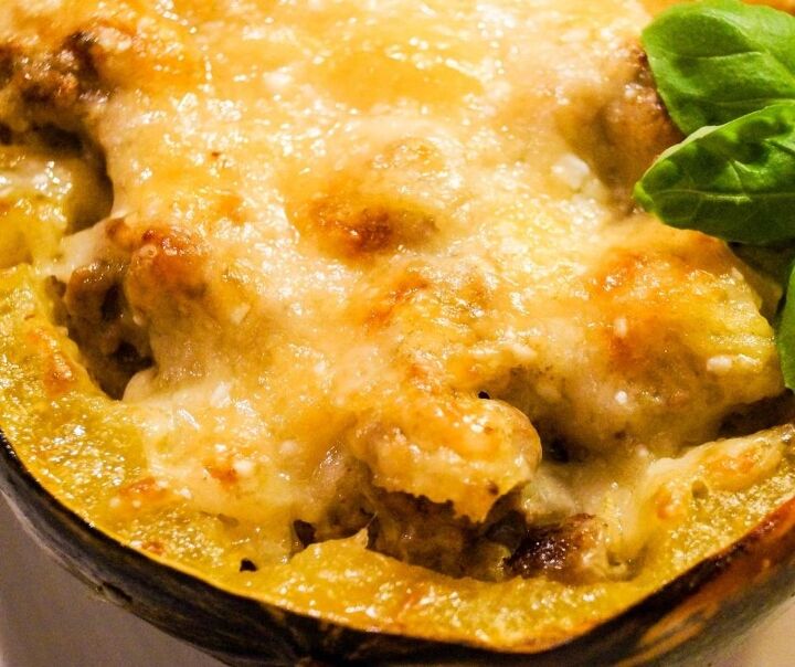 s 15 cheese recipes you absolutely need to try, Cheezy Stuffed Spaghetti Squash