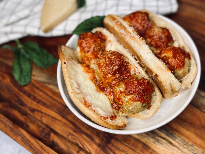 s 13 comfort food dinners to soothe the soul, Chicken Parmesan Meatball Subs