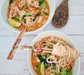 s 13 comfort food dinners to soothe the soul, Mexican Thai Chicken Noodle Soup
