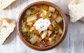 Crock Pot Ham Potato Cabbage Soup