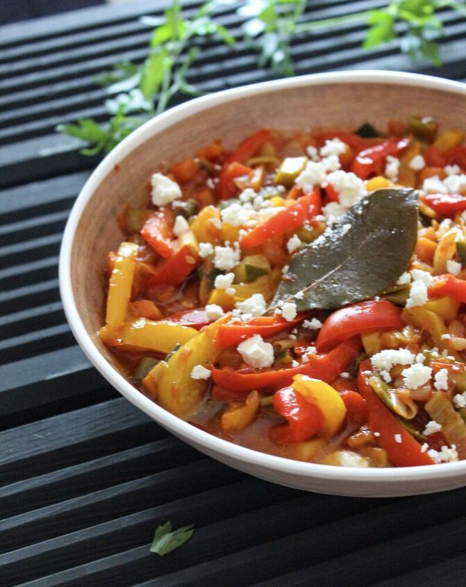 spicy bell pepper salad