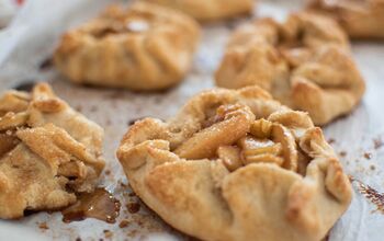 Rustic Mini Apple Galettes With Cinnamon Ice Cream