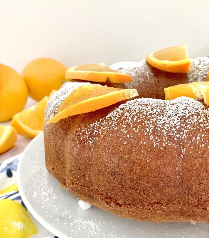 classic orange bundt cake