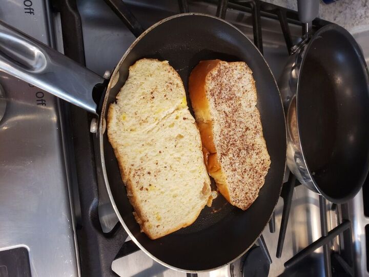 french toast challah breakfast sandwiches