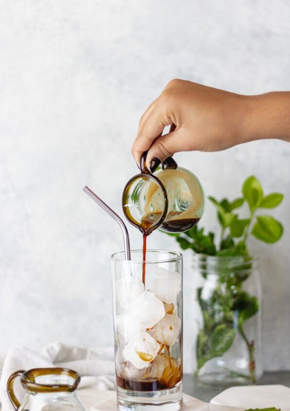 the best iced nespresso mint lattes
