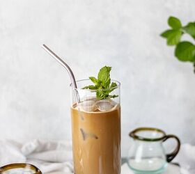 The Best Iced Nespresso Mint Lattes