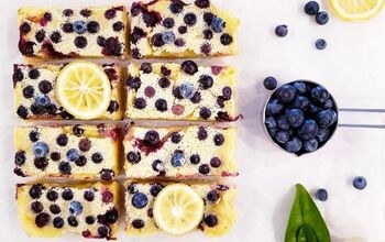 Lemon Blueberry Shortbread Bars