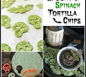 s 10 halloween treats that are even better than candy, Black Bean and Olive Hummus With Spooky Spina