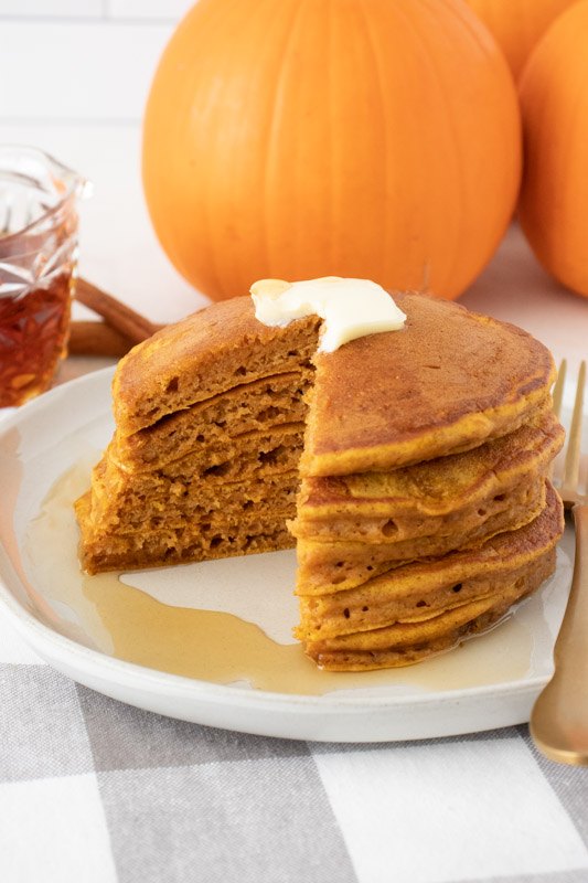 pumpkin buttermilk pancakes