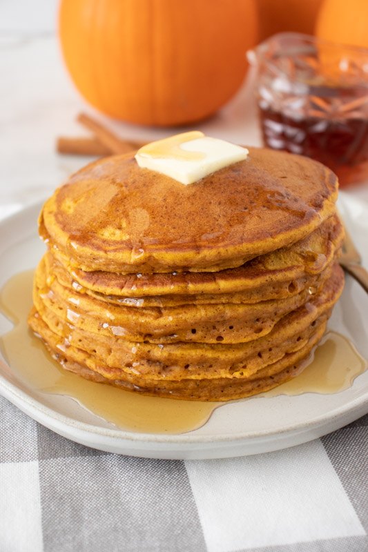 pumpkin buttermilk pancakes