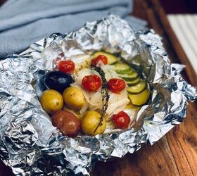 s 13 healthy dinners you can make in under 30 minutes, Grilled Mahi Foil Packets