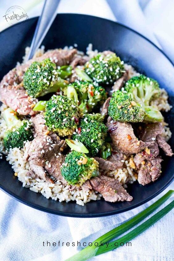 s 13 healthy dinners you can make in under 30 minutes, Easy Beef Broccoli