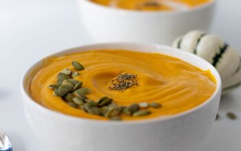 Roasted Carrot Butternut Squash Soup