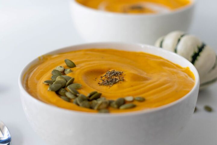 roasted carrot butternut squash soup