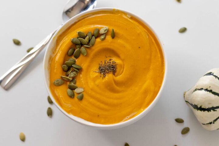 roasted carrot butternut squash soup
