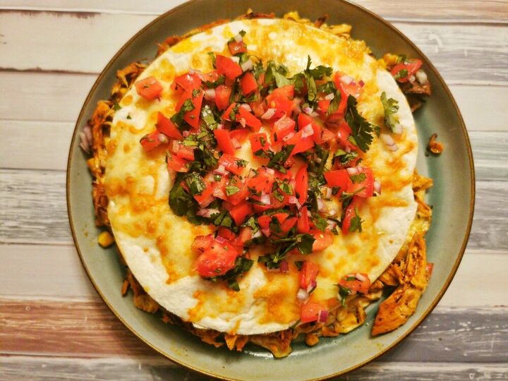 chicken enchilada pie