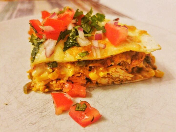 chicken enchilada pie