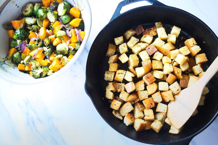 roasted vegetable panzanella