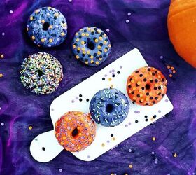 10 ghoulishly good main courses and desserts to haunt your taste buds, Frosted Chocolate Halloween Donuts