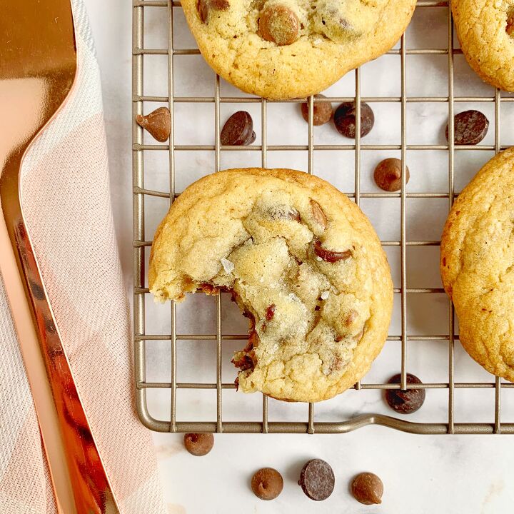 s 10 chocolate chip cookie recipes for every kind of cookie lover, Salted Chewy Chocolate Chip Cookies