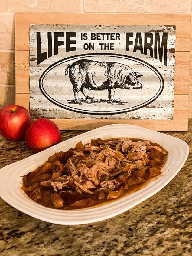 crockpot apple pork tenderloin