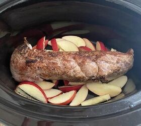 crockpot apple pork tenderloin
