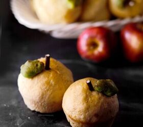 Apple Custard Buns
