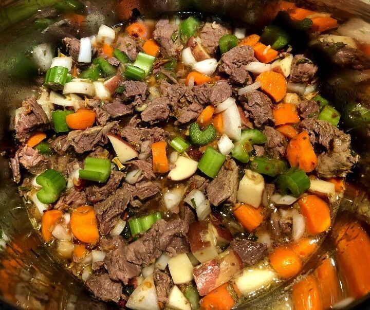 instant pot frozen beef stew