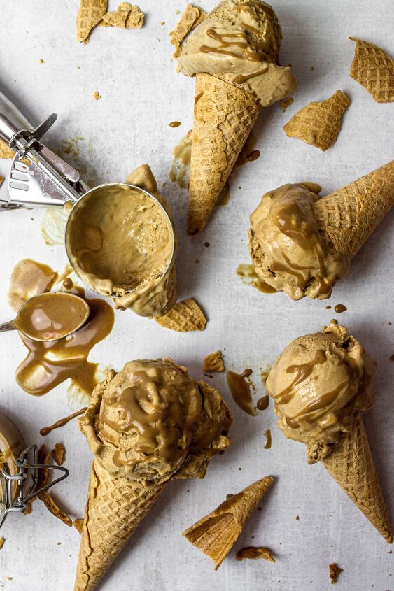 s 20 delicious treats for anyone who can t get enough caramel, Dairy Sugar Free Salted Caramel Ice Cream