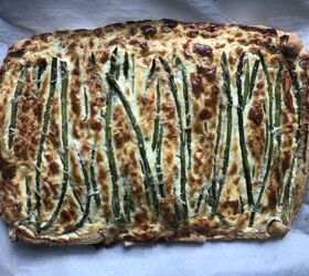 Asparagus, Goat Cheese, and Chive Tart
