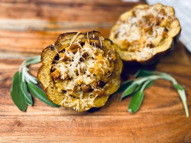 s 12 ways to use apples in your menu this season, Stuffed Acorn Squash