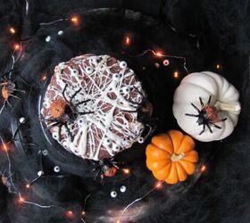 marshmallow spiderweb hershey s chocolate cake for halloween