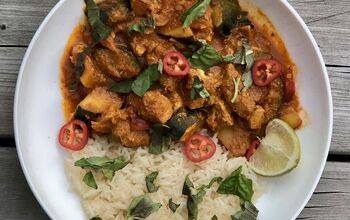 Chicken Curry With Coconut Rice