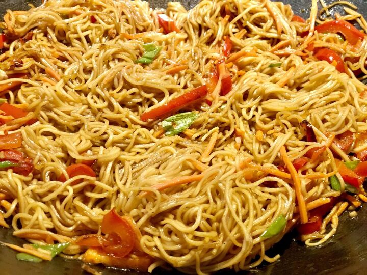 easy spicy szechuan noodles