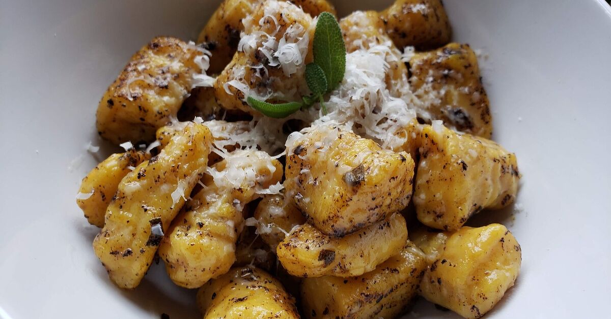 12 easy chinese new year snacks and cookie recipes to make Red Kuri Squash Gnocchi in Brown Butter Sage | Foodtalk