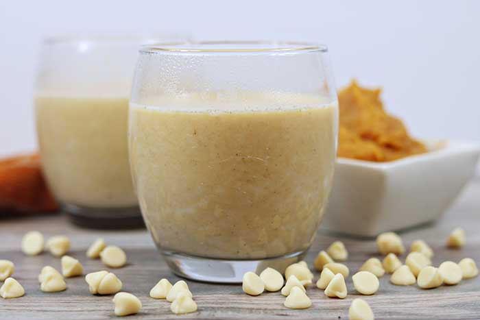 recipes that can help you fall asleep at night, 2 Pumpkin White Hot Chocolate Recipe