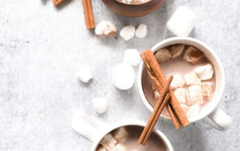 Creamy Hot Cocoa With Almond Protein Powder