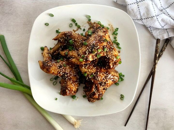 crispy baked asian chicken wings