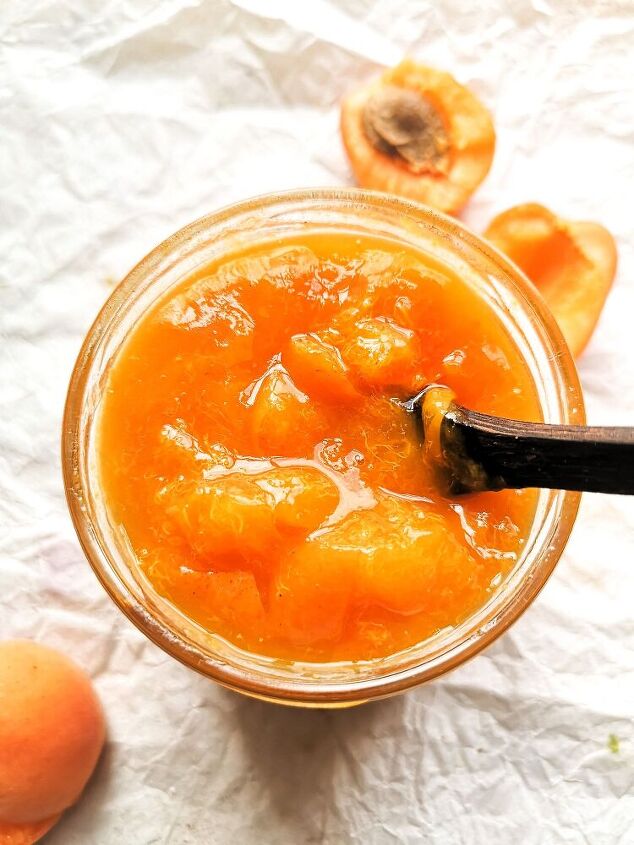 fresh apricot jam