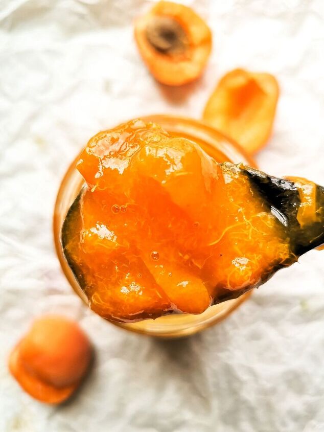 fresh apricot jam