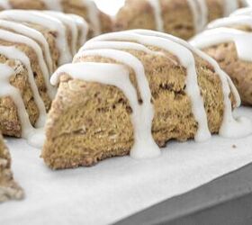 Getting tired of pumpkin? Us neither! Squeeze these scones in before it's too late