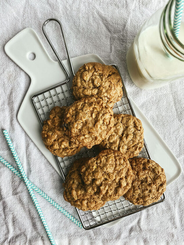 brown butter chai spice oatmeal cookies