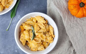 Baked Pumpkin Mac & Cheese With Sage