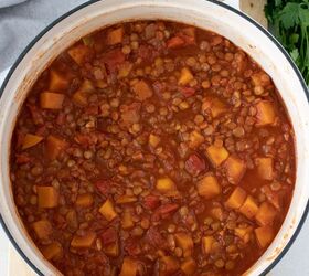 lentil and squash chili