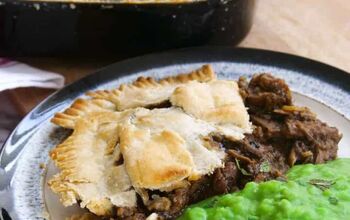 Leftover Beef and Guinness Pie With Stuffing