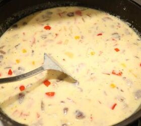 the most delicious homemade potato soup with bacon