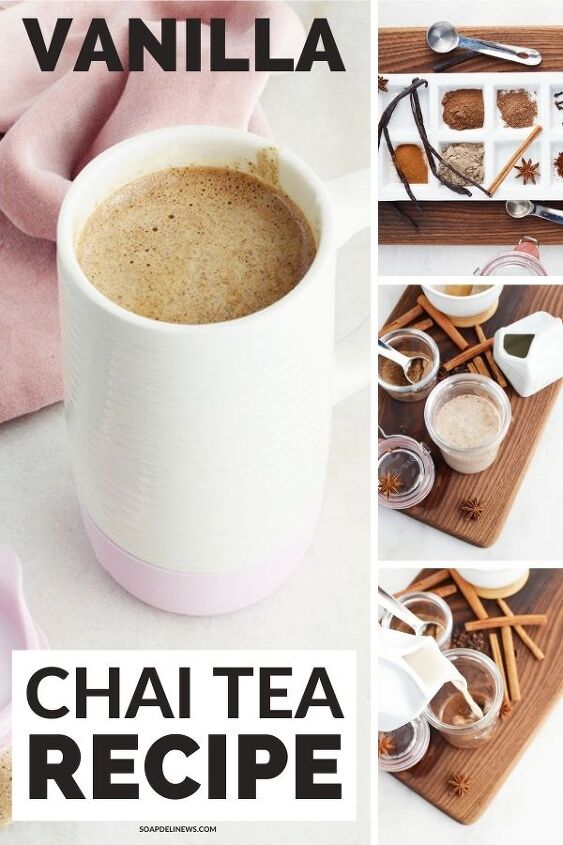 Vanilla Chai Tea Recipe: Easy Tea Mix for Homemade Holiday Food Gifts ...
