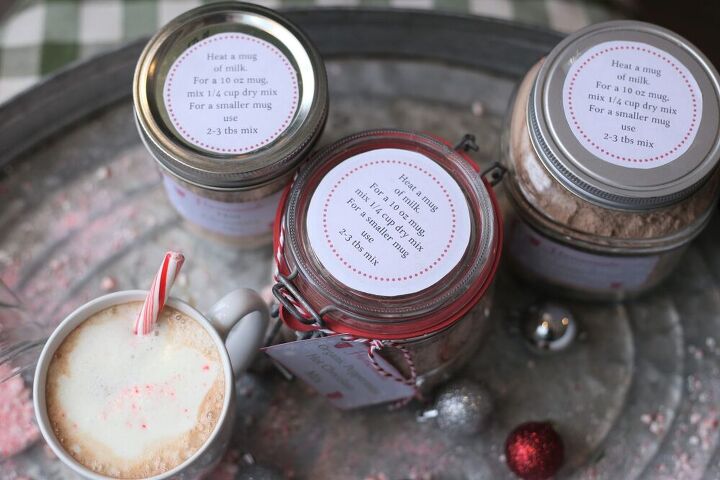 homemade organic hot chocolate mix a great gift